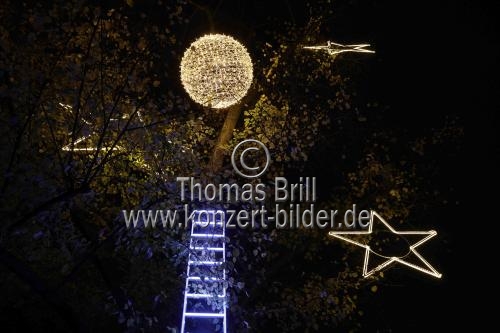 Weihnachtslichtershow Christmas Garden Köln gastiert vom 17. November 2022 bis zum 15. Januar 2023 im Kölner Zoo (&copy; Thomas Brill)