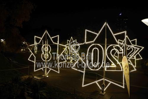 Weihnachtslichtershow Christmas Garden Köln gastiert vom 17. November 2021 bis 16. Januar 2022 im Kölner Zoo (© Thomas Brill)