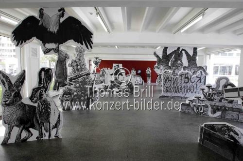 Russische Künstlerkollektiv Chto Delat? gastiert mit seiner Ausstelung Perestroika: Twenty Years After: 2011-1991 vom 27. August bis 18. September 2011 im Kölnischer Kunstverein - Die Brücke Köln (&copy; Thomas Brill)