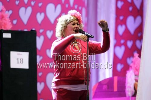 Deutsche Komikerin Ilka Bessin gastierte als Cindy aus Marzahn auf ihrer 