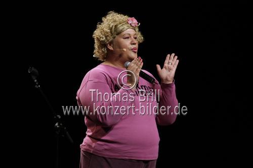 Deutsche Komikerin Ilka Bessin gastierte als Cindy aus Marzahn auf ihrer 
