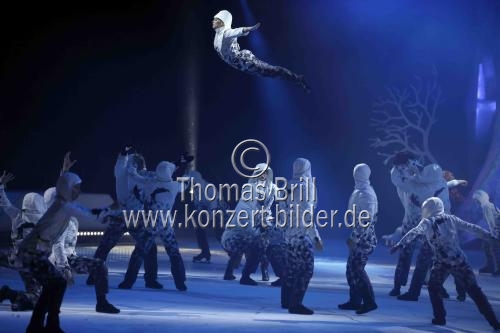 Kanadischer Zirkus Cirque du Soleil gastiert mit dem Programm 