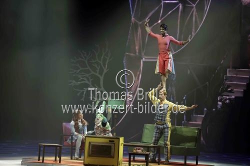 Kanadischer Zirkus Cirque du Soleil gastiert mit dem Programm 