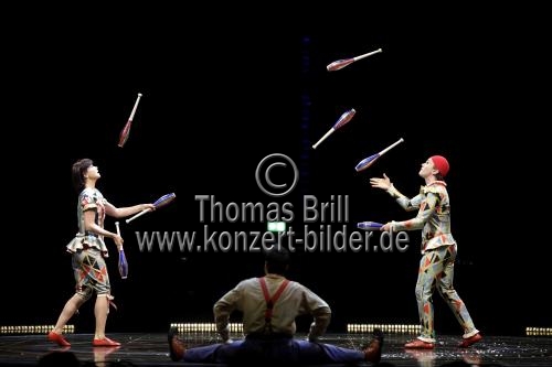 Kanadischer Zirkus Cirque du Soleil gastiert mit dem Programm 