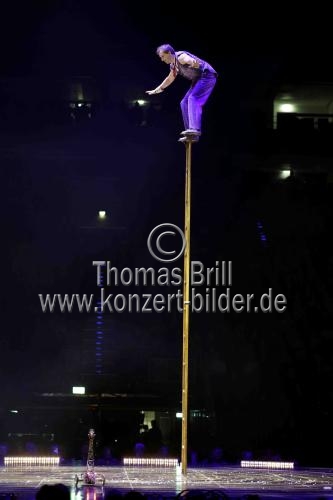 Kanadischer Zirkus Cirque du Soleil gastiert mit dem Programm 
