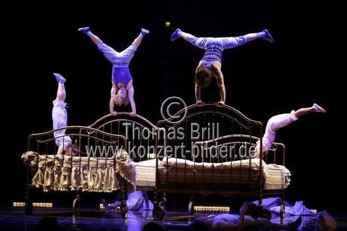 Kanadischer Zirkus Cirque du Soleil gastiert mit dem Programm 
