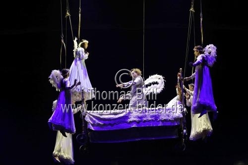 Kanadischer Zirkus Cirque du Soleil gastiert mit dem Programm 
