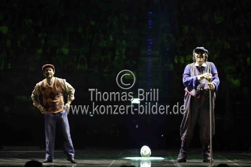 Kanadischer Zirkus Cirque du Soleil gastiert mit dem Programm 