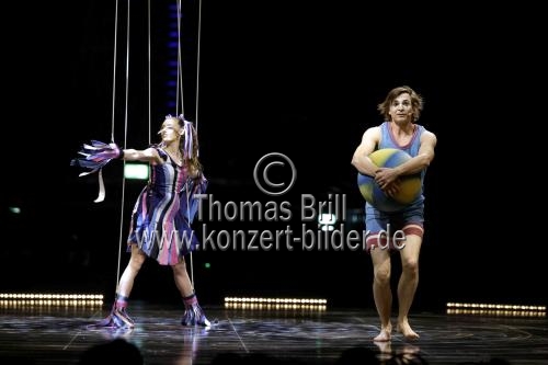 Kanadischer Zirkus Cirque du Soleil gastiert mit dem Programm 