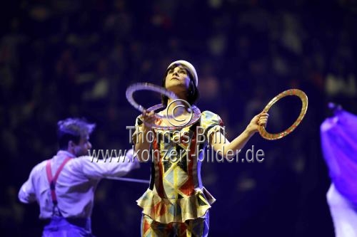 Kanadischer Zirkus Cirque du Soleil gastiert mit dem Programm 