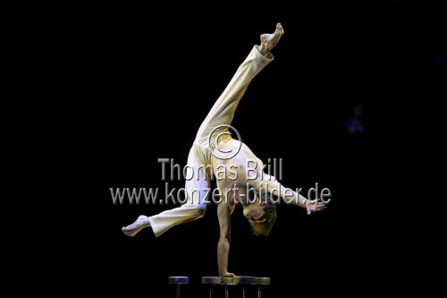 Kanadischer Zirkus Cirque du Soleil gastiert mit dem Programm 