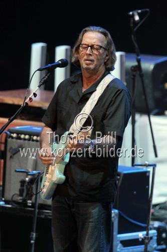 Englische Sänger und Gitarristen Eric Clapton und Steve Winwood gastieren auf ihrer 
