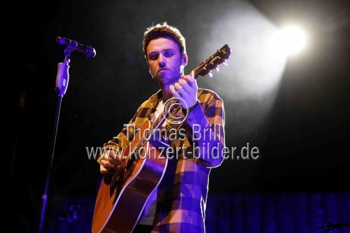 Deutscher Sänger Thomas Hübner alias Clueso gastierte auf seiner 