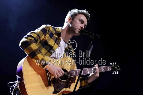 Deutscher Sänger Thomas Hübner alias Clueso gastierte auf seiner 