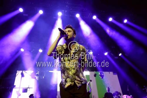 Deutscher Sänger Thomas Hübner alias Clueso gastierte auf seiner 