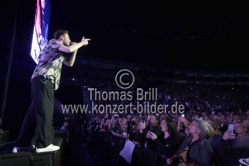 Deutscher Sänger Thomas Hübner alias Clueso gastierte auf seiner 