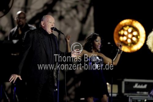 Britische Rock- und Blues-Sänger Joe Cocker gastiert auf seiner 