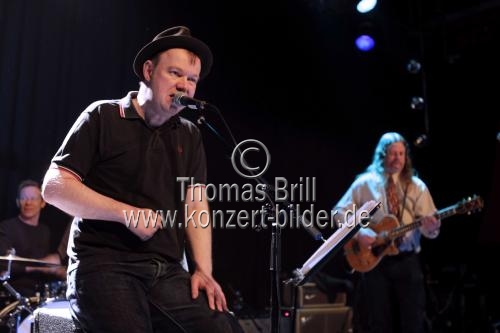 Schottische Musiker Edwyn Collins gastiert auf seiner 