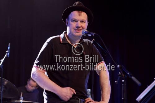 Schottische Musiker Edwyn Collins gastiert auf seiner 