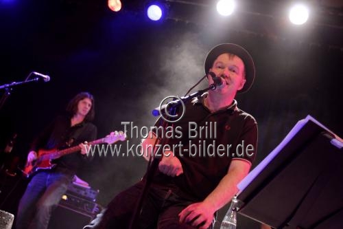 Schottische Musiker Edwyn Collins gastiert auf seiner 