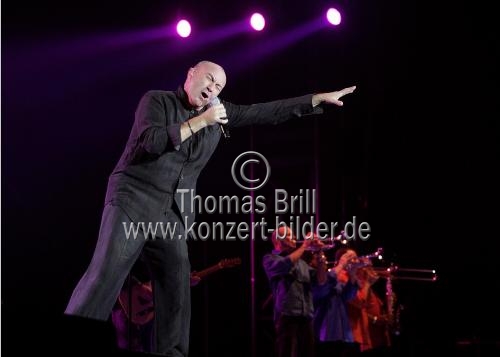 Britische Popstar Phil Collins gastierte auf seiner 