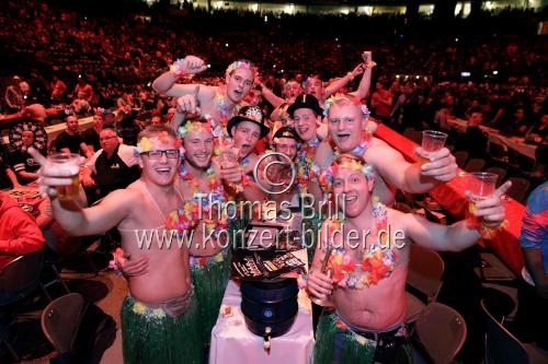Internationales Dart-Event Cologne Darts Gala mit Phil Taylor, Raymond van Barneveld und Rob Cross in der Lanxess Arena Köln (© Thomas Brill)