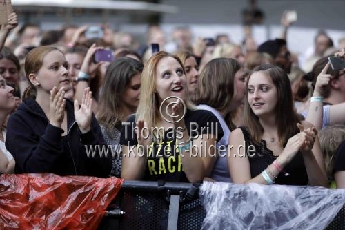 Deutsche Popsängerin Sarah Connor gastiert auf ihrer 