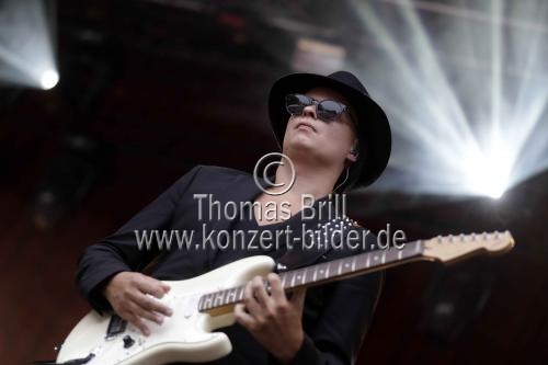 Deutsche Popsängerin Sarah Connor gastiert auf ihrer 