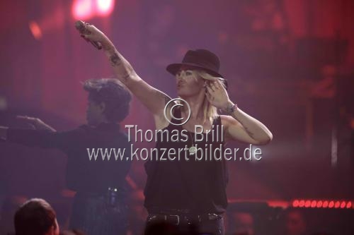 Deutsche Popsängerin Sarah Connor gastierte auf ihrer 
