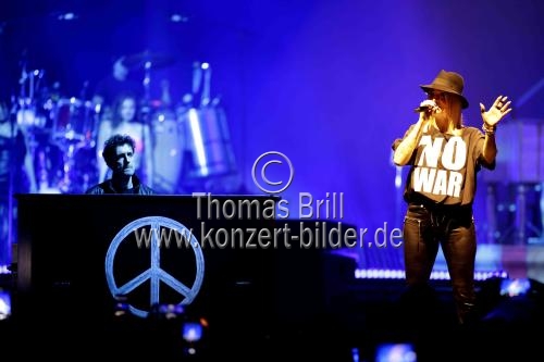 Deutsche Popsängerin Sarah Connor gastiert auf ihrer 