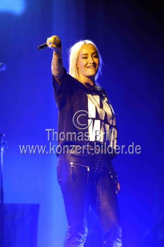 Deutsche Popsängerin Sarah Connor gastiert auf ihrer 