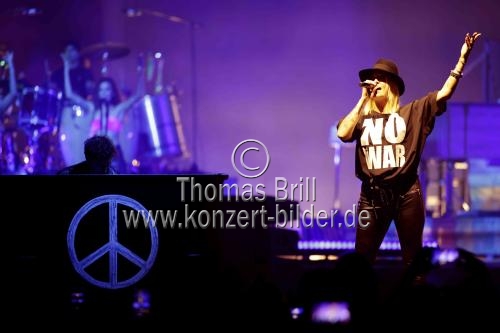 Deutsche Popsängerin Sarah Connor gastiert auf ihrer 