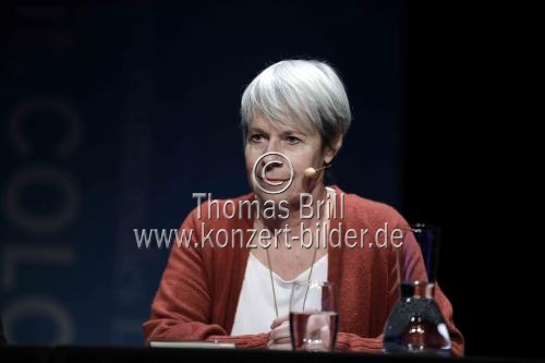 Deutsche Schriftstellerin Monika Maron ließt aus ihrem neuen Roman 