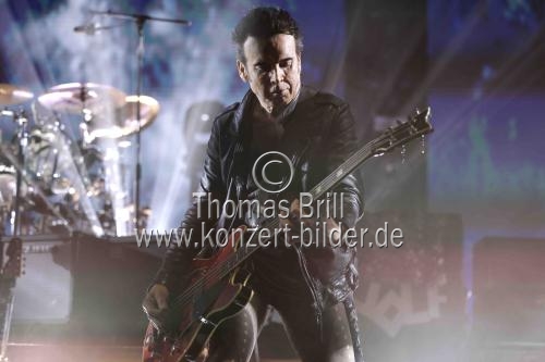 Britische New Wave-Band The Cure gastiert auf ihrer 