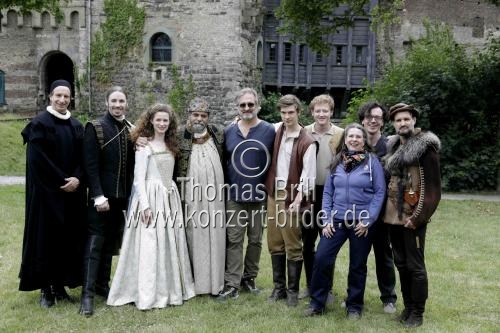 Dreharbeiten zu dem Märchen der Brüder Grimm 