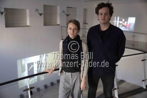 Deutsche Künstler Floian Dedek und Laura Engelhardt gastieren mit ihrer Videoinstallation „Das Schloss“ vom 05. bis 21. Dezember 2019 in der artothek Köln (&copy; Thomas Brill)