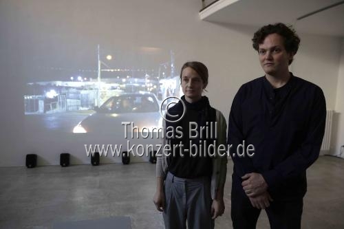 Deutsche Künstler Floian Dedek und Laura Engelhardt gastieren mit ihrer Videoinstallation „Das Schloss“ vom 05. bis 21. Dezember 2019 in der artothek Köln (&copy; Thomas Brill)