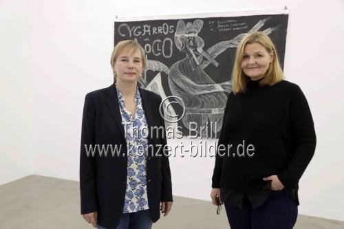 Deutsche Galeristinnen Susanne Zander und Nicole Delmes feiern das 30 jährige Jubiläum der Galerie Delmes und Zander Köln (© Thomas Brill)