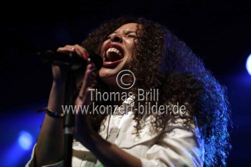 Deutsche Soulsängerin Joy Denalane gastierte auf ihrer 