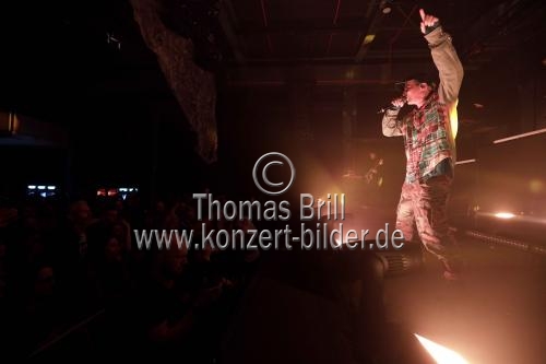 Deutscher Rapper Daniel Ebel alias Dendemann gastiert auf seiner 