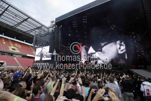Britische Synthie Pop-Band Depeche Mode gastiert auf ihrer 