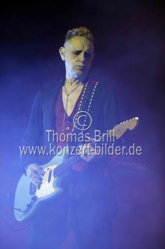 Britische Synthie Pop-Band Depeche Mode gastiert auf ihrer 