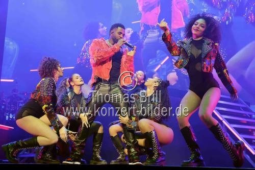 Amerikanische R&B-/Pop-Sänger Jason Derulo gastierte auf seiner 