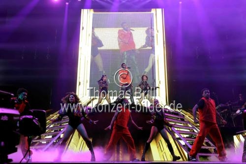 Amerikanische R&B-/Pop-Sänger Jason Derulo gastierte auf seiner 