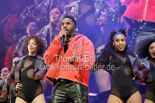 Amerikanische R&B-/Pop-Sänger Jason Derulo gastierte auf seiner 