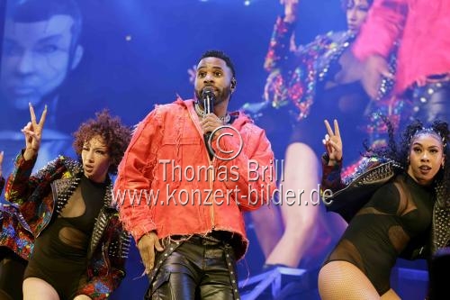 Amerikanische R&B-/Pop-Sänger Jason Derulo gastierte auf seiner 