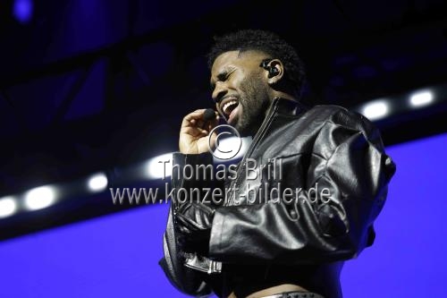 Amerikanische R&B-/Pop-Sänger Jason Derulo gastierte auf seiner 