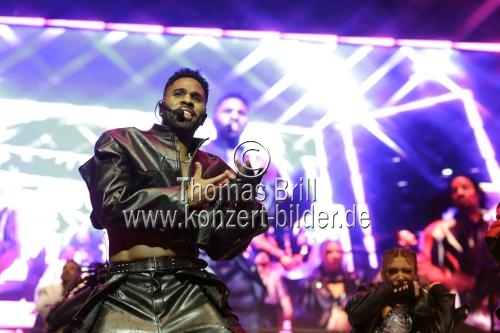 Amerikanische R&B-/Pop-Sänger Jason Derulo gastierte auf seiner 