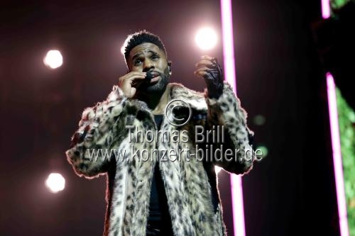 Amerikanische R&B-/Pop-Sänger Jason Derulo gastierte auf seiner 
