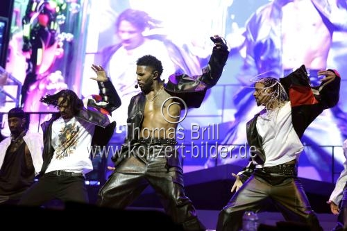 Amerikanische R&B-/Pop-Sänger Jason Derulo gastierte auf seiner 